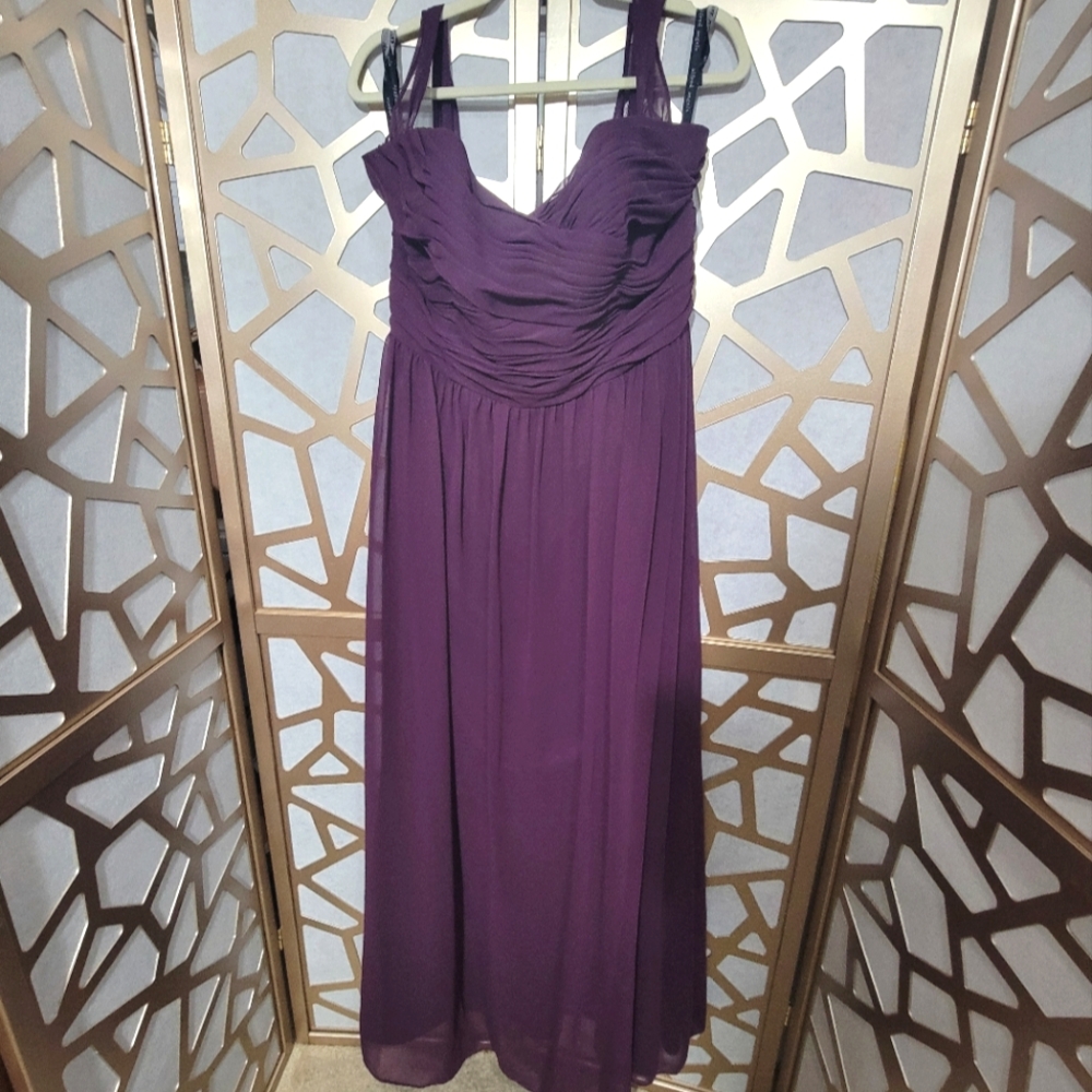 NWOT ALFRED ANGELO Formal Dress In Grape